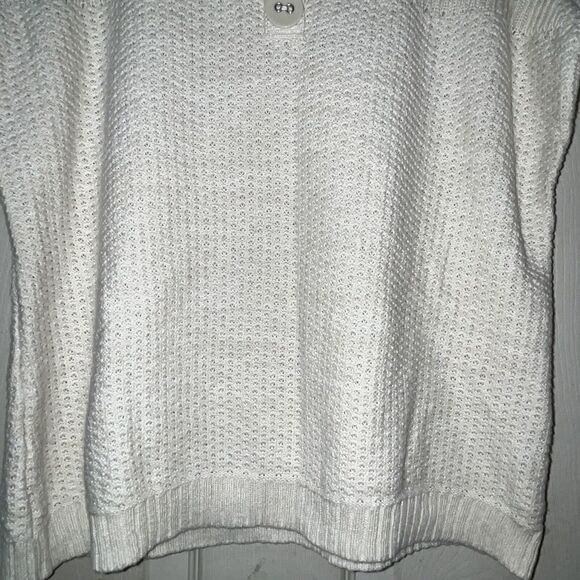 Christopher Banks Spring Sweater Lot Of 2 Wmns Sz Med Cotton Blend Garden - Picture 13 of 16